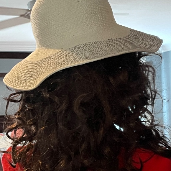 J. Crew White Sun Hat - Picture 5 of 7